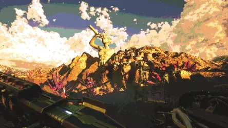 В The Outer Worlds 2 появился шлем, превращающий игру в аркадный автомат с опцией 'вставьте монеты для продолжения'