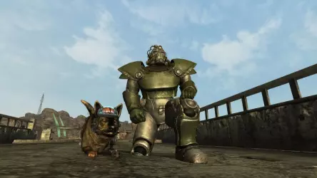 Моддер New Vegas устранил одну из очевидных проблем, которую трудно не заметить: у вашего пса нет анимации скрытного передвижения.
