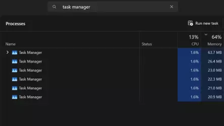 Необычный сбой в обновлении Windows 11 приводит к множественному запуску Диспетчера задач, ухудшая производительность системы.