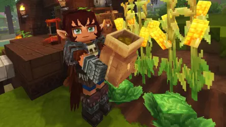 Hytale — игра в стиле Minecraft, получила крупное обновление с динозаврами вскоре после выхода