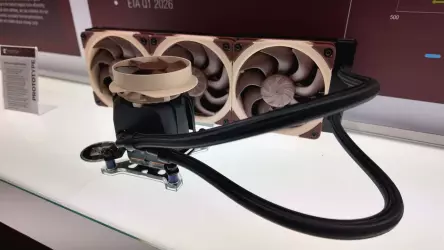 Noctua снова откладывает выпуск мыши с вентилятором и настольного вентилятора 140 мм, но скоро представит свою систему жидкостного охлаждения.