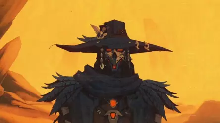 Первый охотник за сокровищами в DLC для Borderlands 4 — робот-ковбой по имени C4SH, который бросает игральные карты.