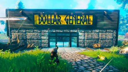 Игрок в Valheim продолжает строить магазины Dollar General, несмотря на просьбы друга прекратить: 'Я больше не хочу играть в Valheim с Грегом'