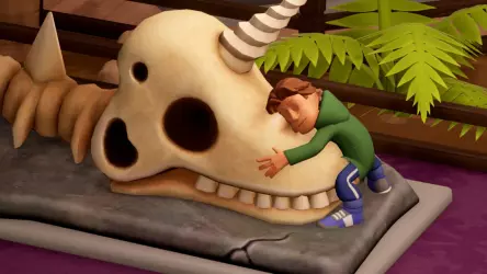 В новом обновлении Two Point Museum появится кастрюльный цыпленок с пола благодаря неожиданному кроссоверу с Vampire Survivors.