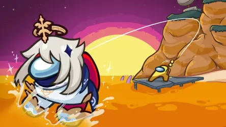 Среди нелепых игровых коллабораций: Genshin Impact и Among Us — лидер абсурда
