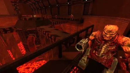 Модификация для Quake 2 соединяет оригинал и сиквел: гибридные враги, такие как паразиты с головами собак и шрамблеры с ракетами