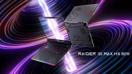 MSI представляет самый мощный игровой ноутбук в мире: 300 W RTX 5090 Raider 16 Max HX