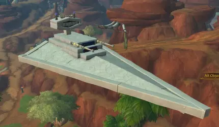 Успех жилья в World of Warcraft виден по количеству построек в стиле Star Wars у одного из игроков