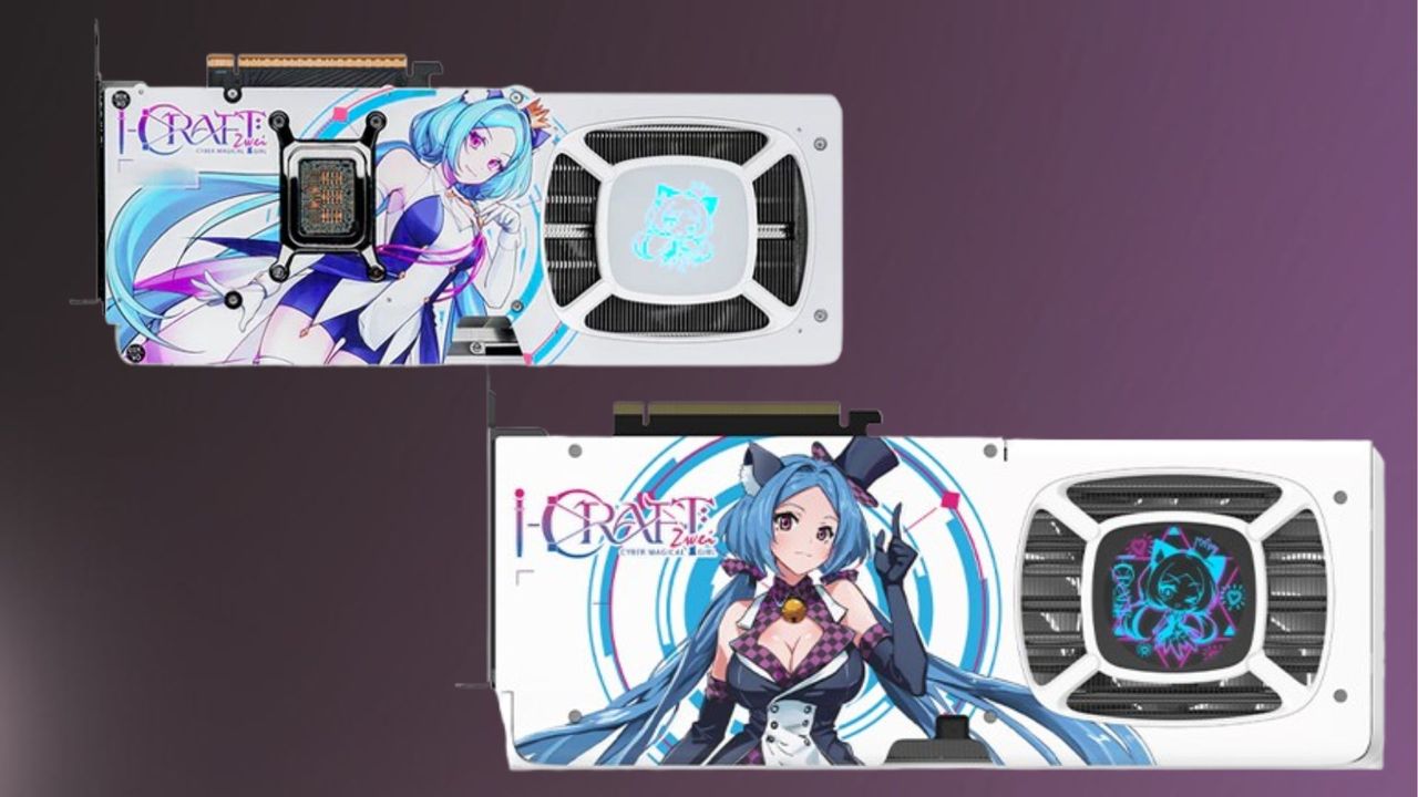 Новый RTX 5070 от Maxsun: улучшенные тепловые характеристики и еще больше аниме-кошечек