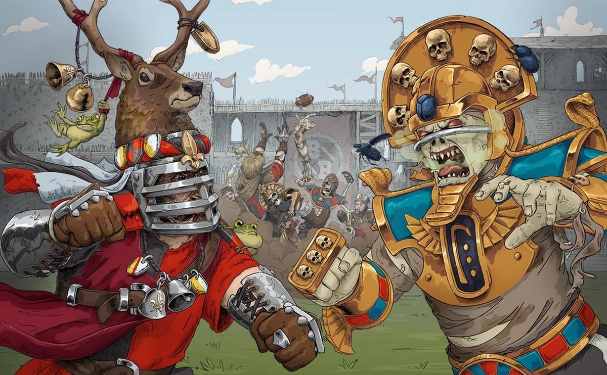 Новый выпуск Blood Bowl: в комплекте команды Бретонцев и Царей Гробниц