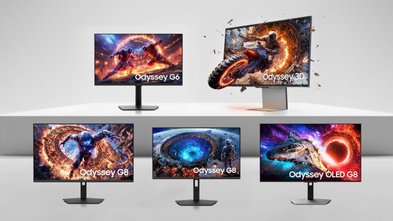 Samsung представила первые в мире 3D игровые мониторы с частотой 1,040 Hz и разрешением 6K перед выставкой CES