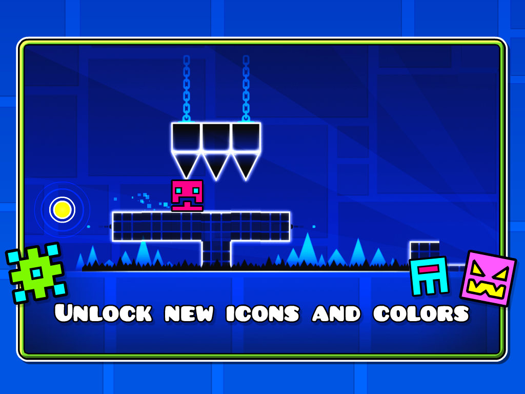 Geometry Dash + мод на бессмертие скачать последнюю версию на Андроид в APK