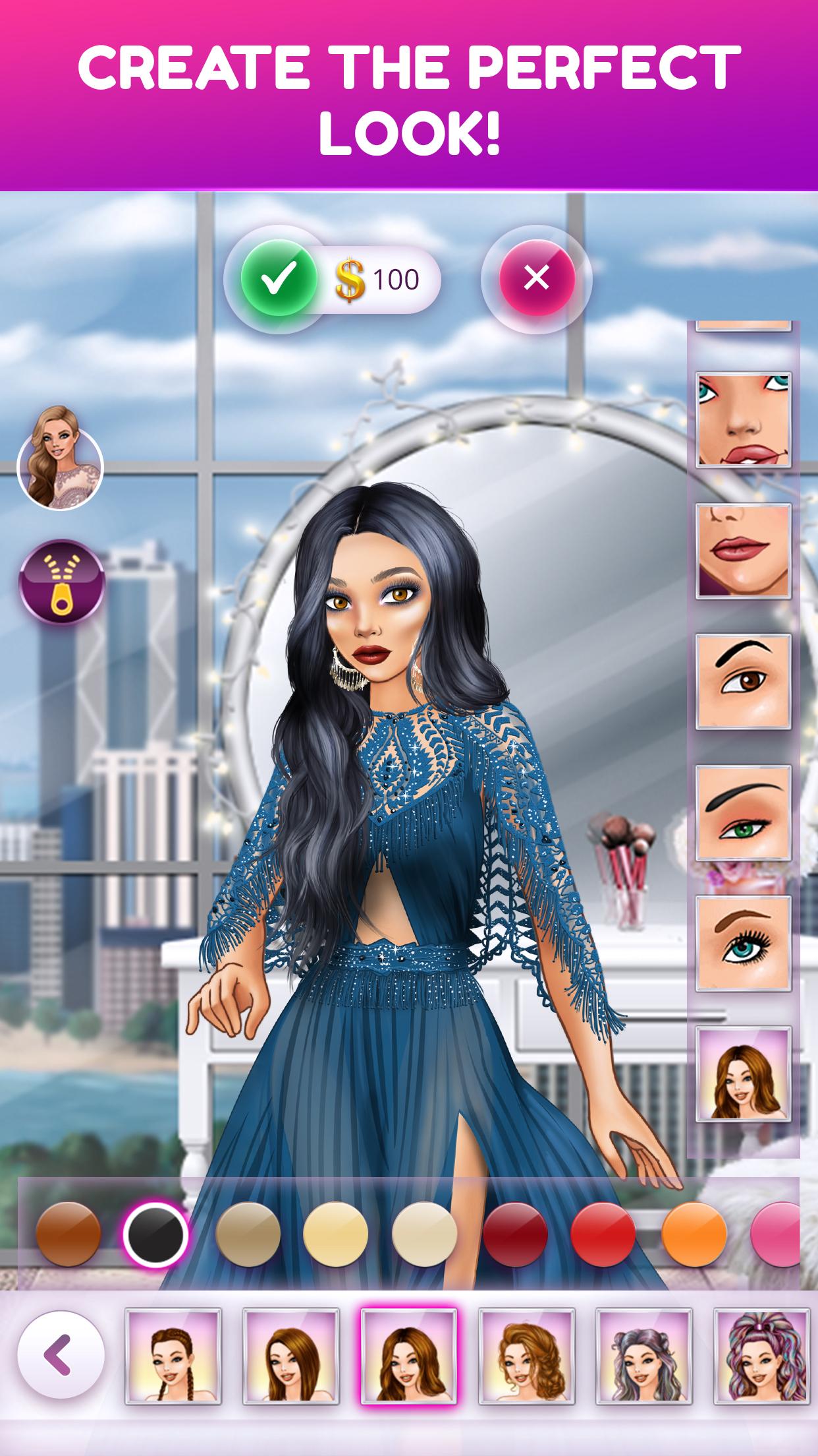 Lady Popular: Fashion Arena + мод на много денег скачать последнюю версию  на Андроид в APK