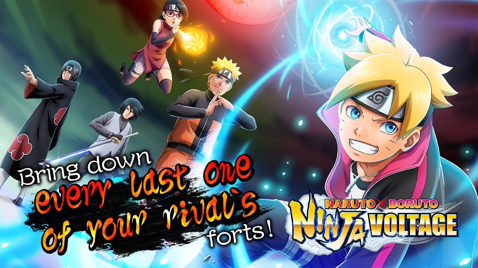 NARUTO X BORUTO NINJA VOLTAGE + MOD скачать последнюю версию на Андроид в  APK