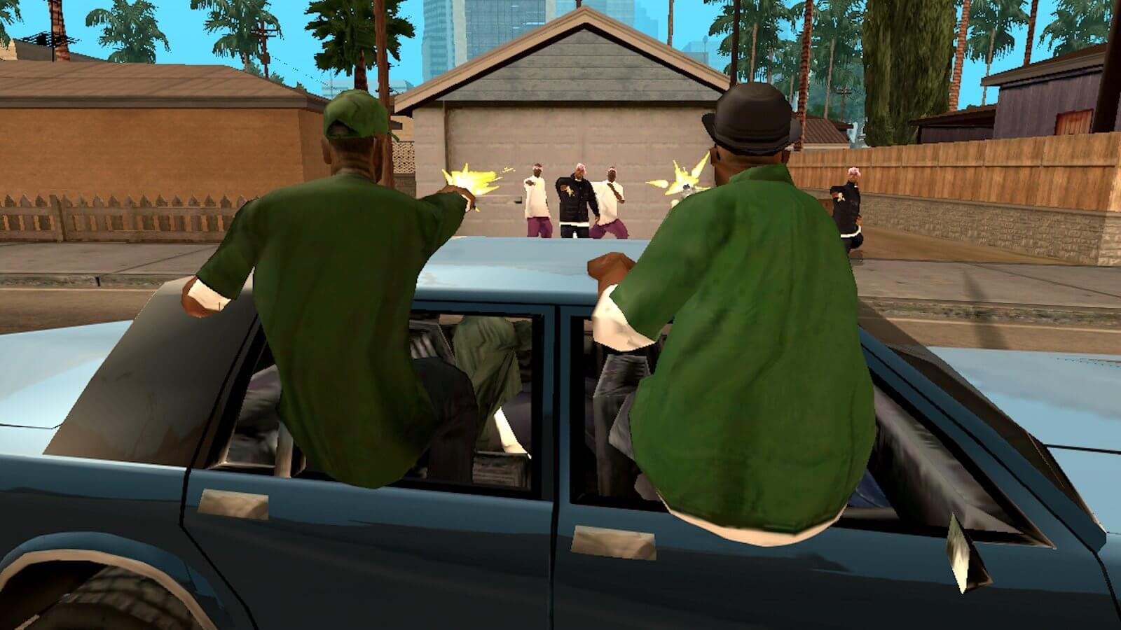 GTA San Andreas со встроенным кешем скачать последнюю версию на Андроид в  APK