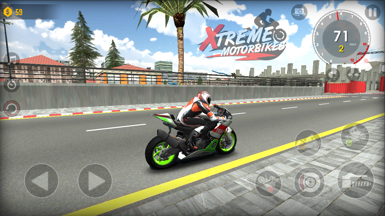 Xtreme Motorbikes + взлом на деньги скачать последнюю версию на Андроид в  APK